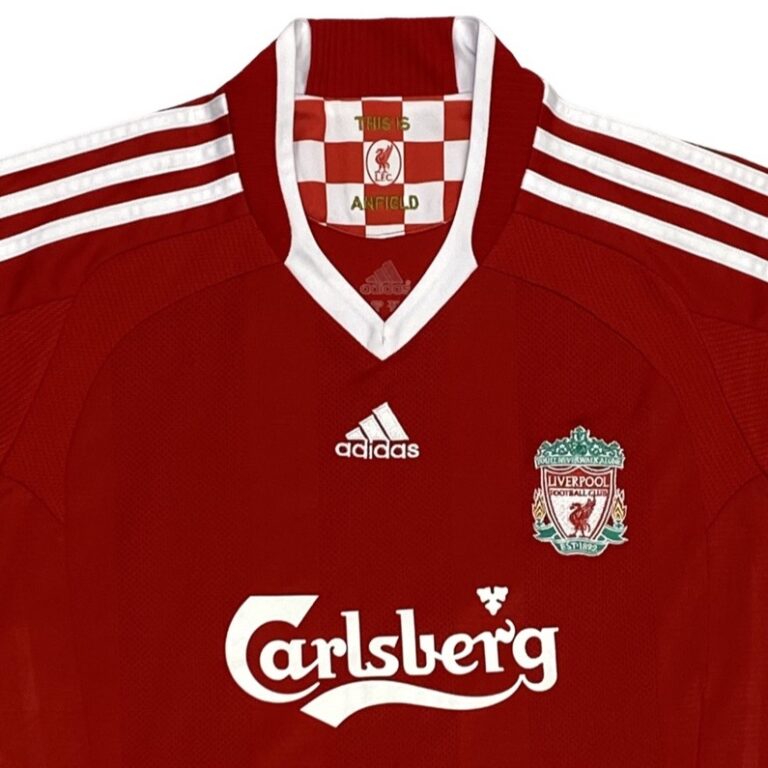 Adidas Liverpool FC červený fotbalový dres