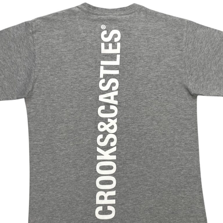 Crooks & Castles šedé tričko