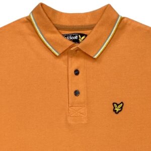 Lyle & Scott dětské oranžové polo tričko