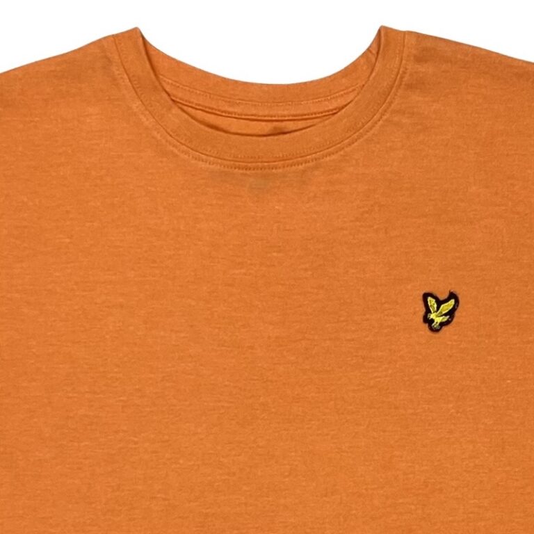 Lyle & Scott oranžové tričko