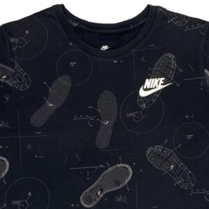 Nike dětské černé tričko