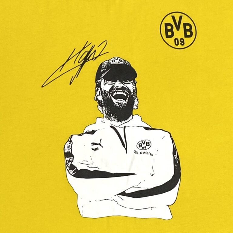 Borussia Dortmund Jurgen Klopp Žluté Tričko