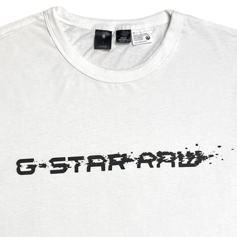 G-Star Bílé Polo Tričko