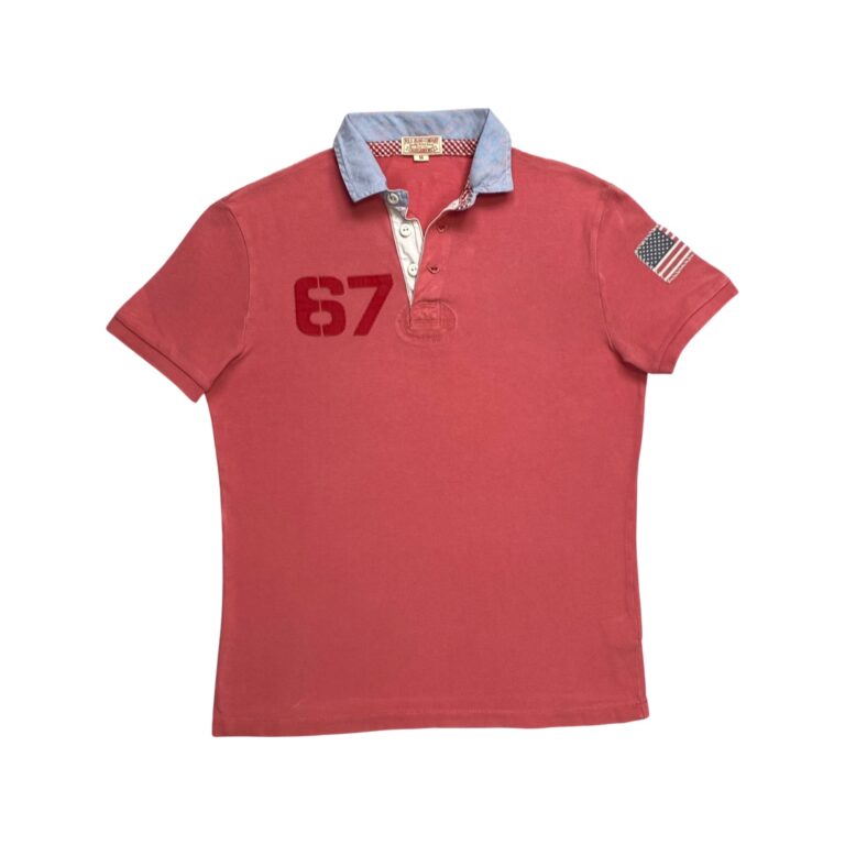Ralph Lauren 67 Růžové Polo Tričko – M