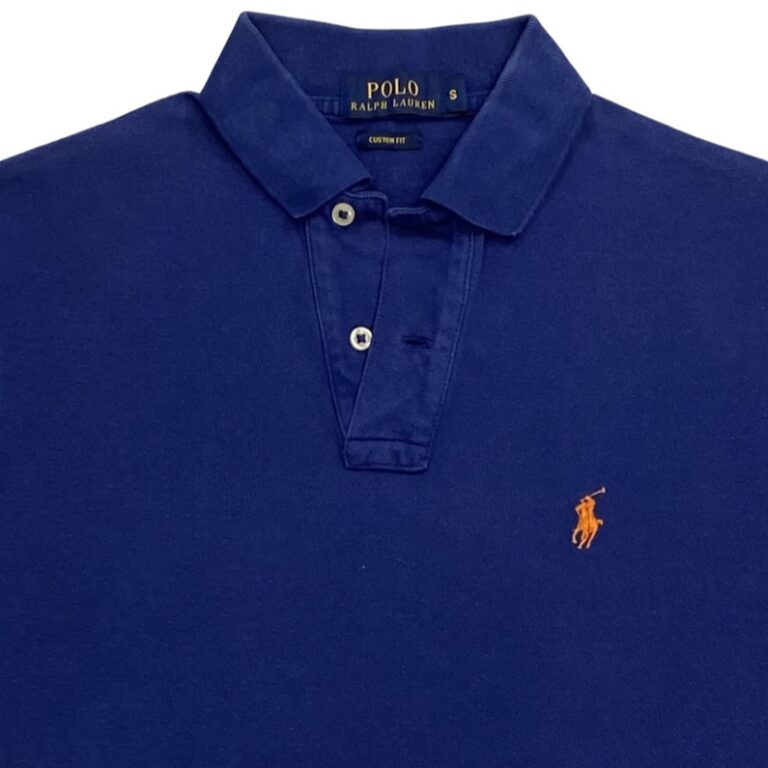 Ralph Lauren Modré Polo Tričko
