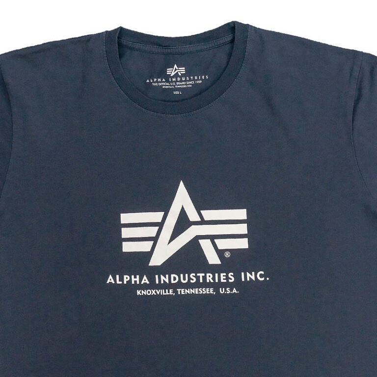 Alpha Industries Modré Tričko
