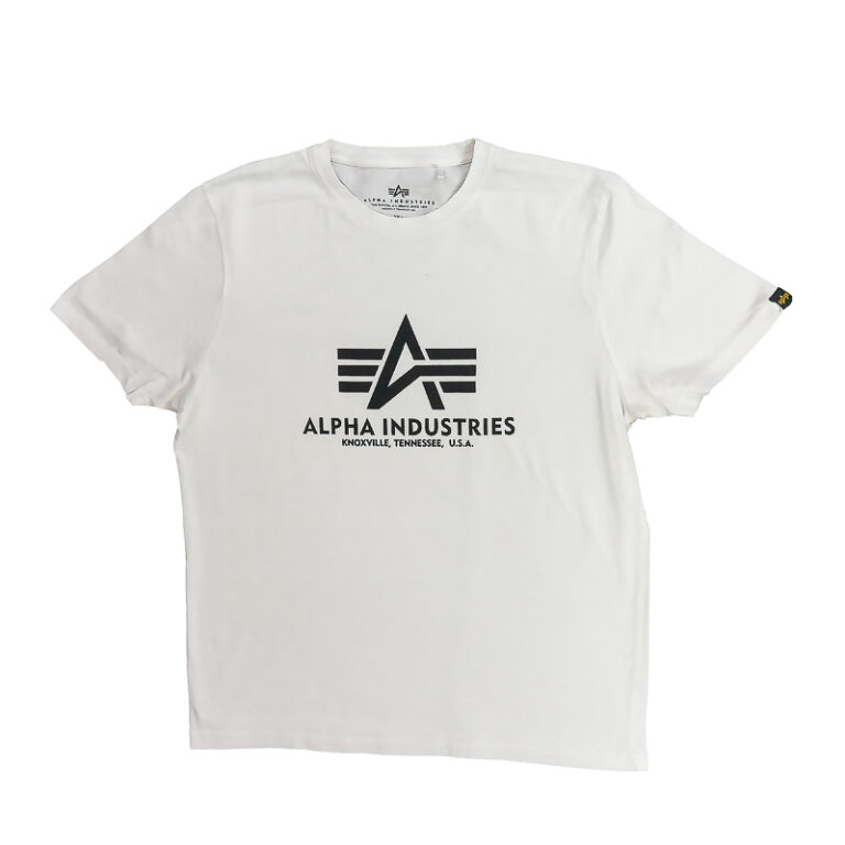 Alpha Industries Bílé Tričko – L