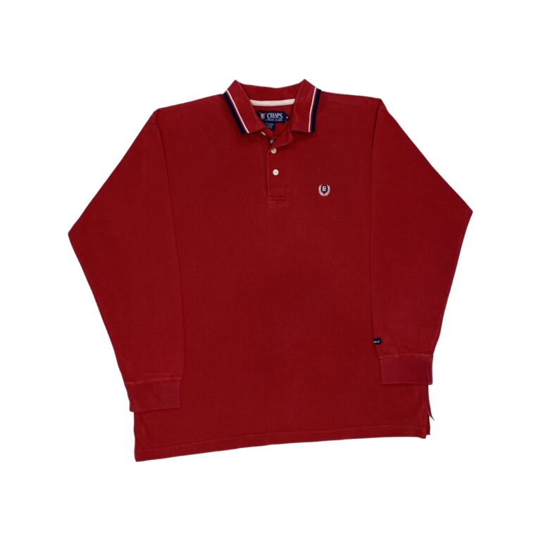 Chaps / Ralph Lauren Červené Polo Tričko – M