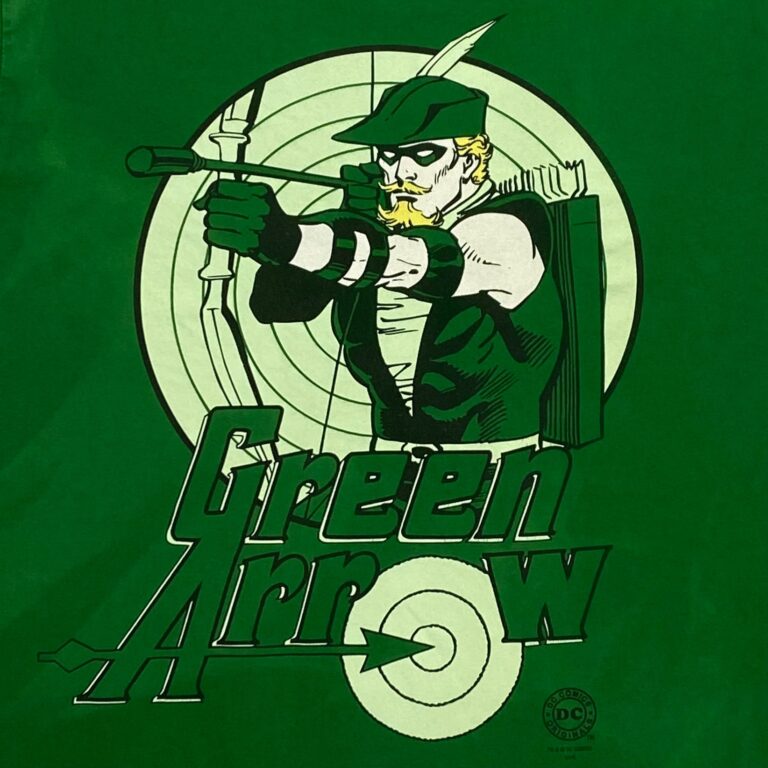 DC Comics Green Arrow Zelené Tričko