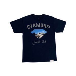 Diamond Yacht Club Tmavě Modré Tričko