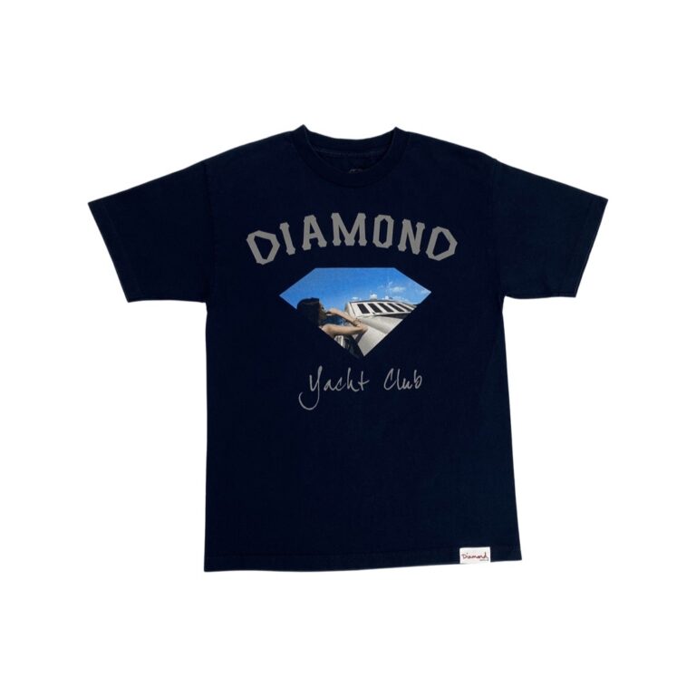 Diamond Yacht Club Tmavě Modré Tričko – M