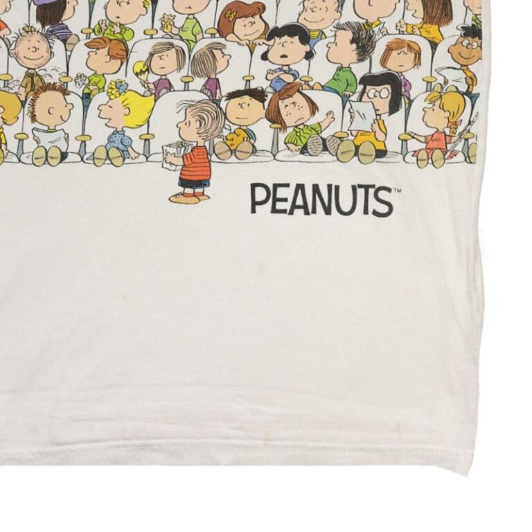 Uniqlo Peanuts Bílé Tričko