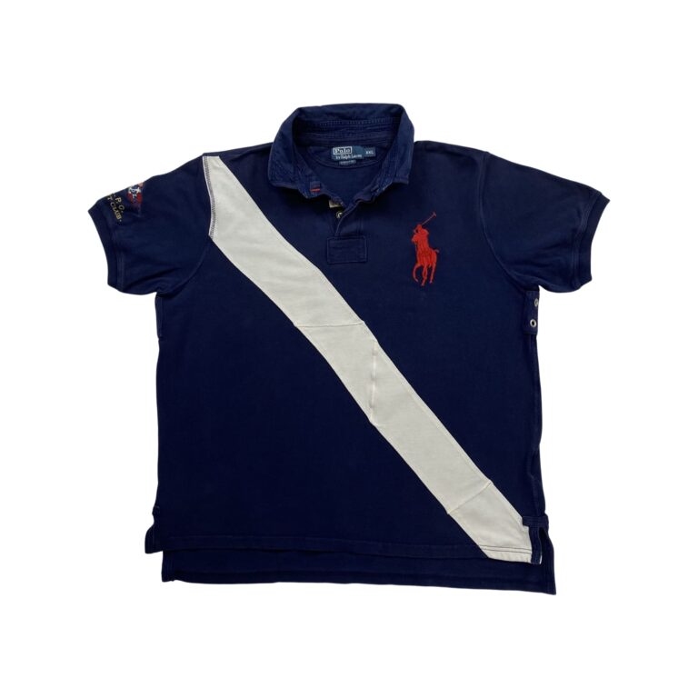 Ralph Lauren Modré Polo Tričko – 2XL