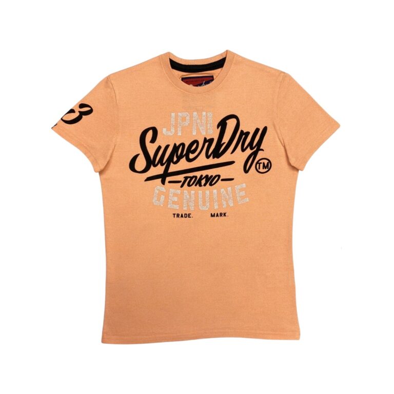 SuperDry Oranžové Tričko – M