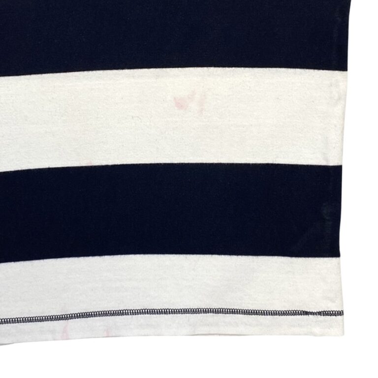 Abercrombie & Fitch Tmavě Modro Bílé Pruhované Tričko