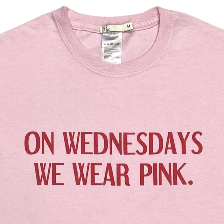 On Wednesdays We Wear Pink Růžové Tričko
