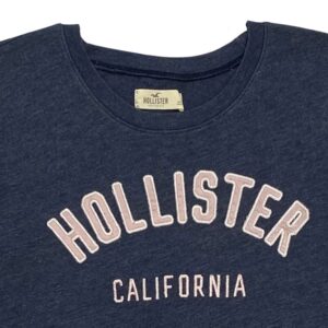 Hollister Tmavě Modré Tričko