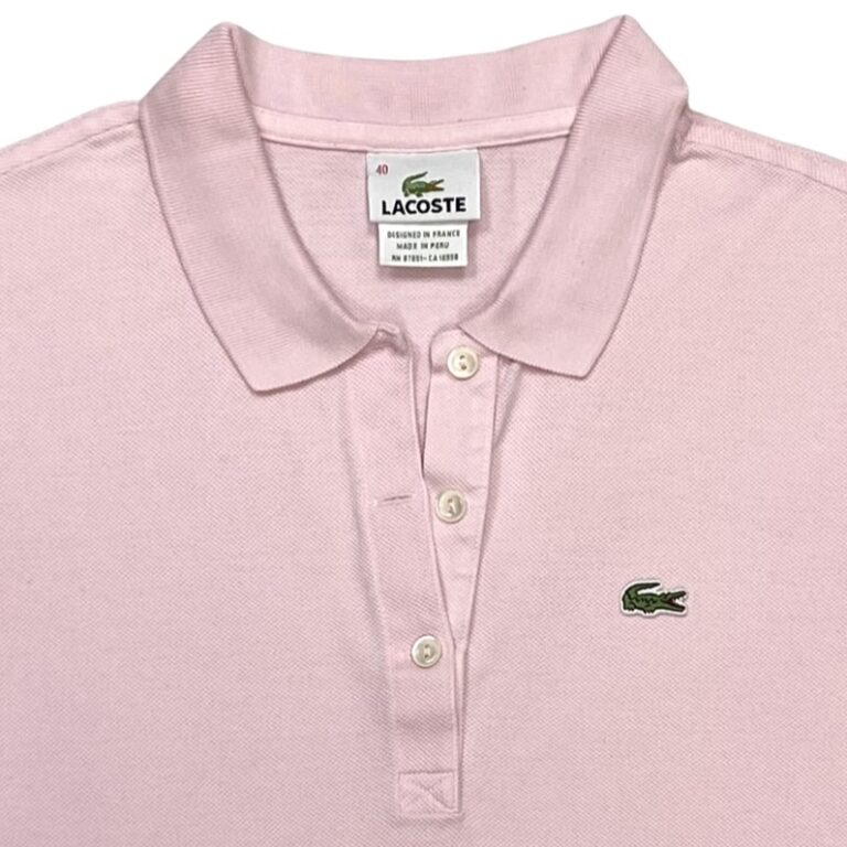 Lacoste Růžové Polo Tričko