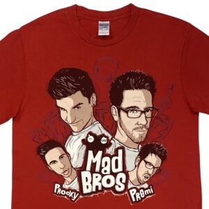 Mad Bros Červené Tričko