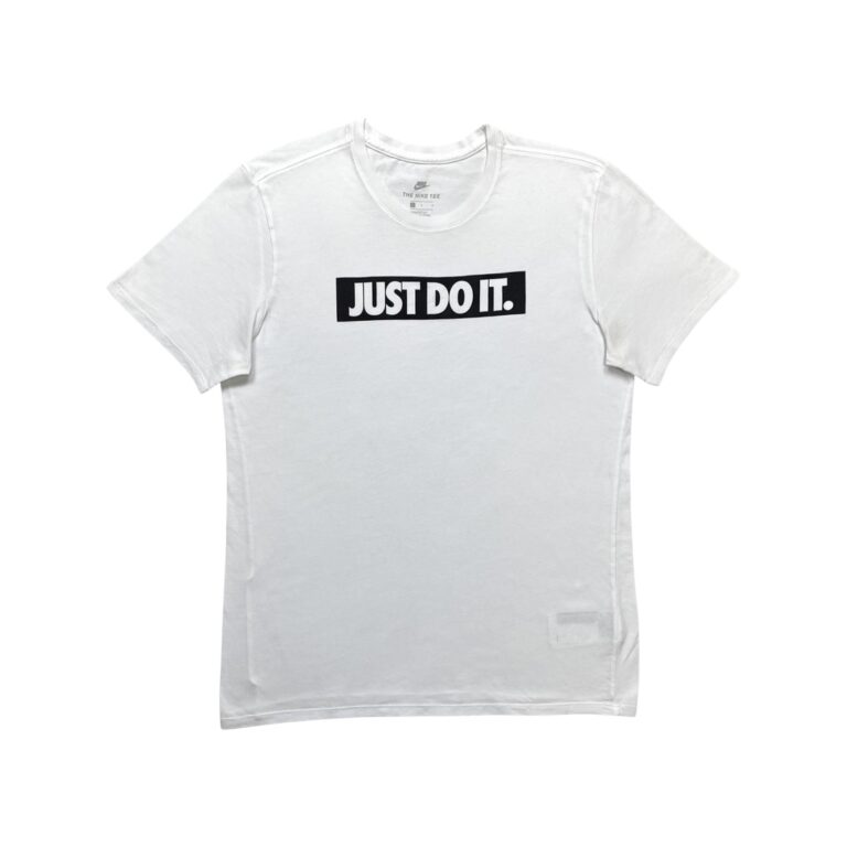 Nike Just Do It Bílé Tričko
