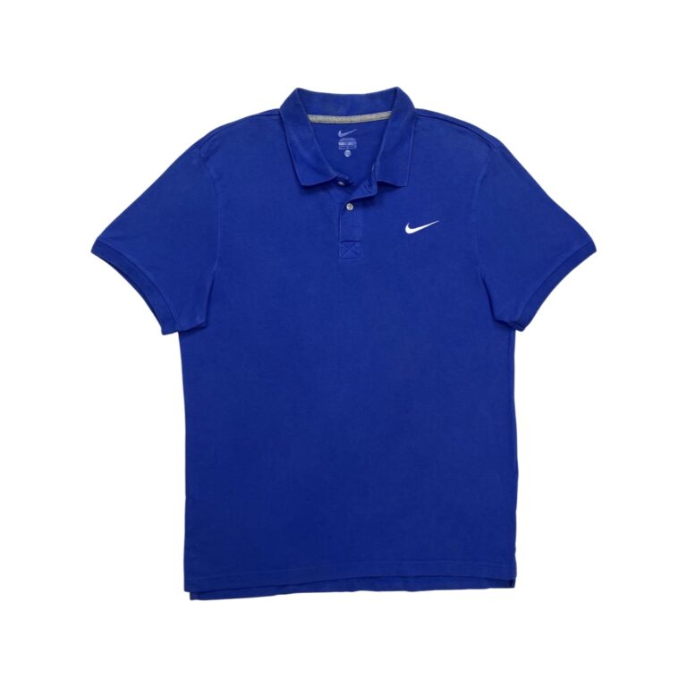 Nike Modré Polo Tričko – L