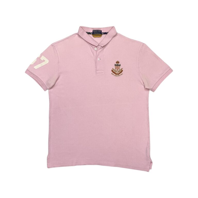Ralph Lauren Polo Jeans Růžové Polo Tričko – M