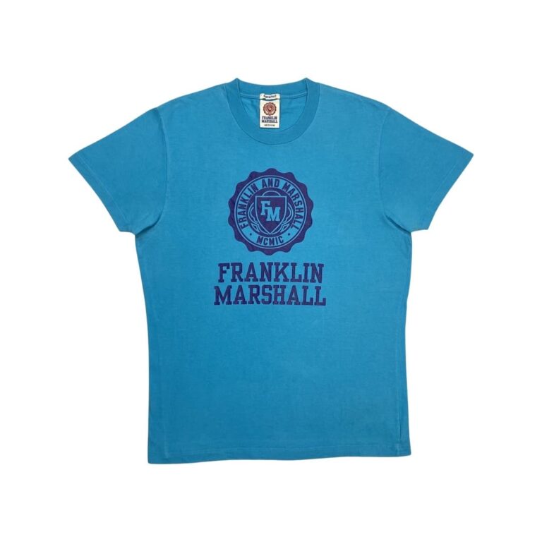 Franklin Marshall Modré Tričko – M