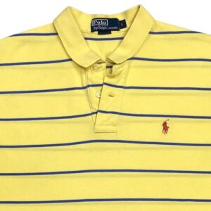Ralph Lauren Žluté Pruhované Polo Tričko
