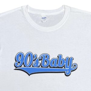 90's Baby Bílé Tričko