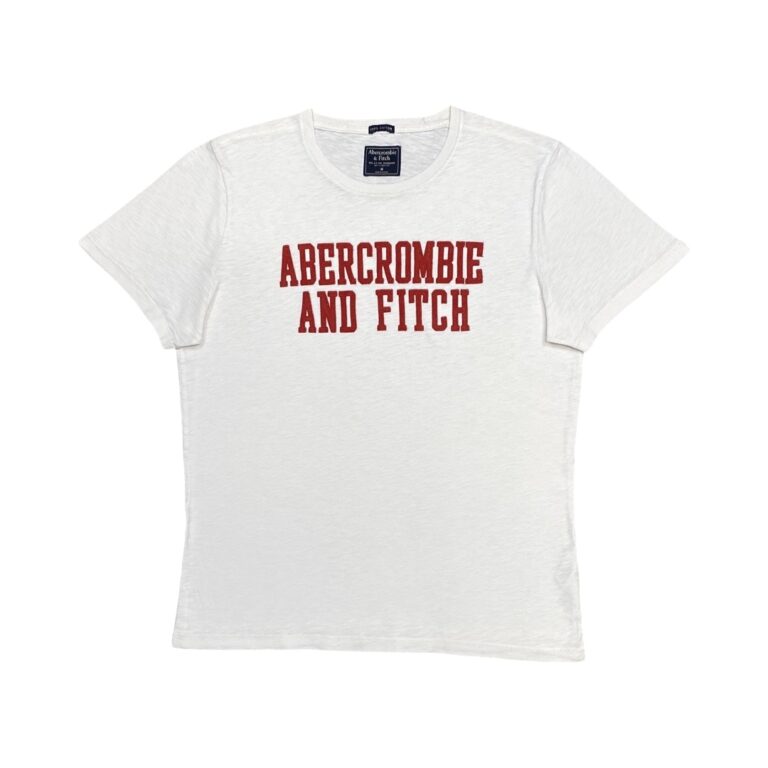 Abercrombie & Fitch Bílé Tričko – M
