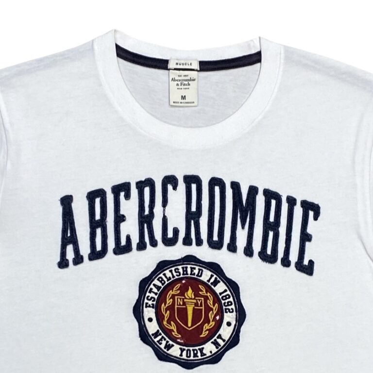 Abercrombie & Fitch Bílé Tričko