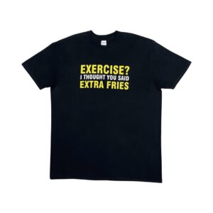 Exercise Černé Tričko