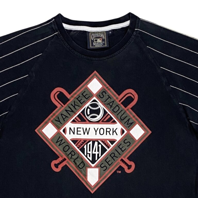 Majestic New York Yankees Černé Tričko