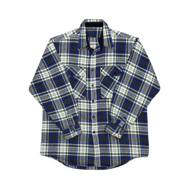 Flanelová Kostkovaná Košile – XL