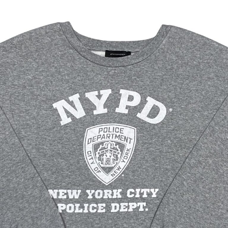 NYPD Šedý Crewneck