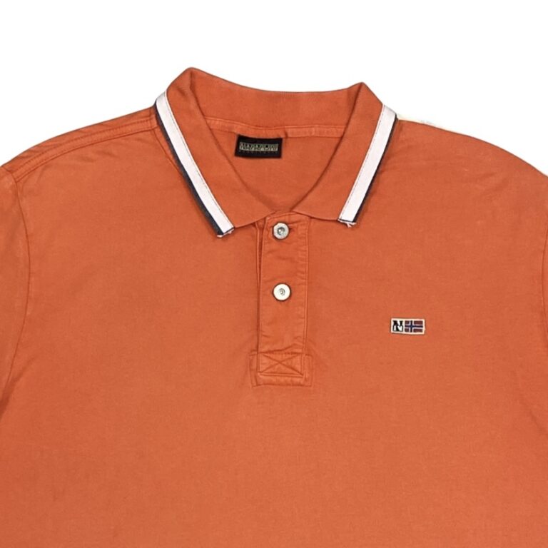 Napapijri Oranžové Polo Tričko
