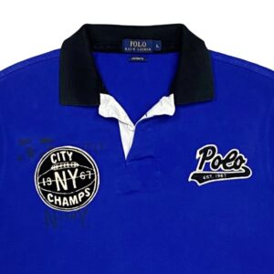 Ralph Lauren NY Modré Polo Tričko