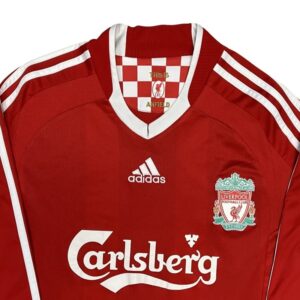 Adidas Liverpool FC Červený Fotbalový Dres s Dlouhým Rukávem