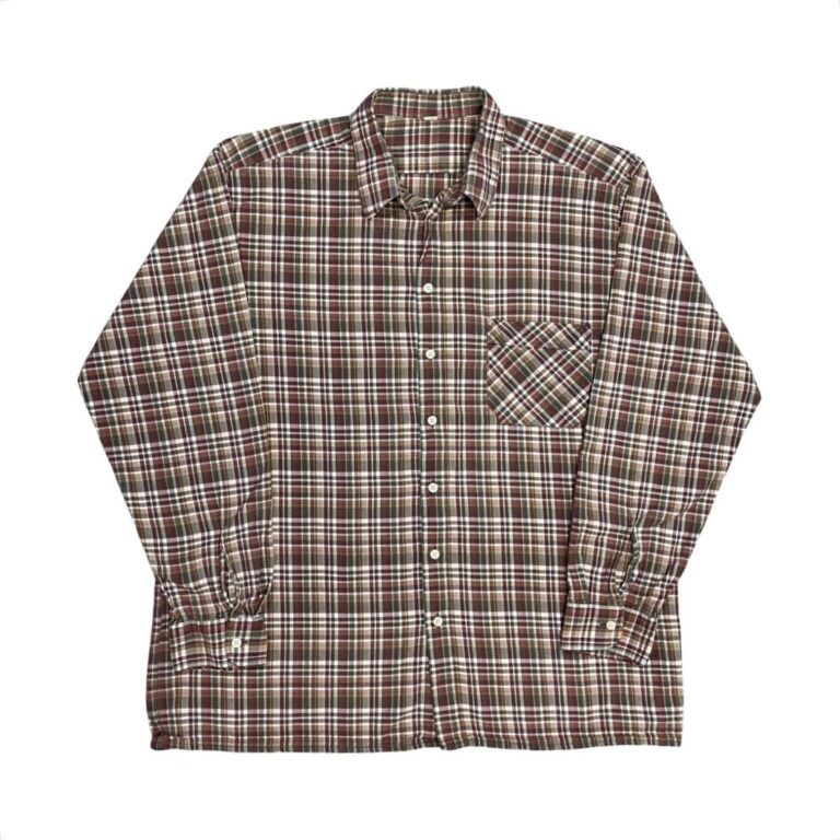 Kostkovaná Flanelová Košile – XL/2XL