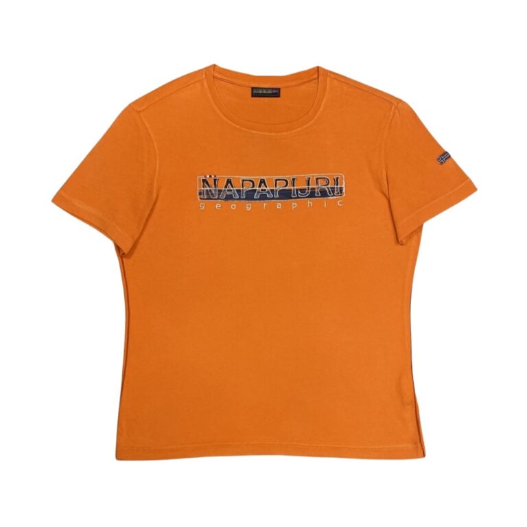 Napapijri Oranžové Tričko – L (12)