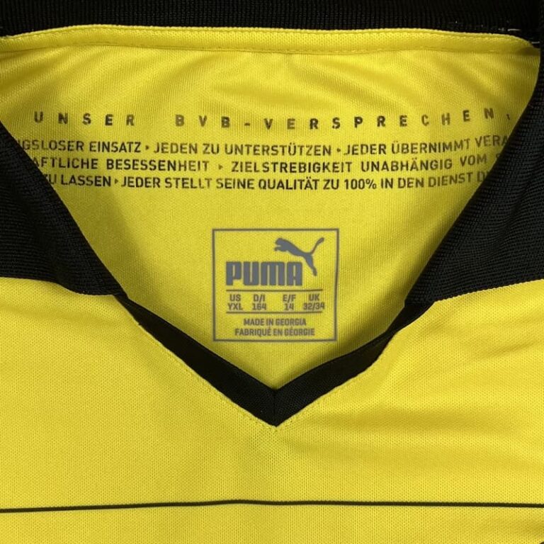 Puma FC Borussia Dortmund Žlutý Fotbalový Dres
