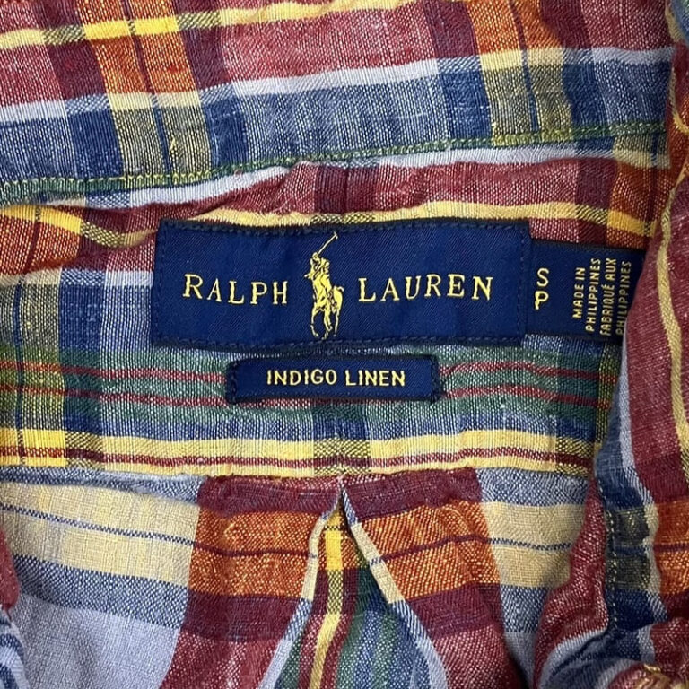 Ralph Lauren Barevná Kostkovaná Flanelová Košile